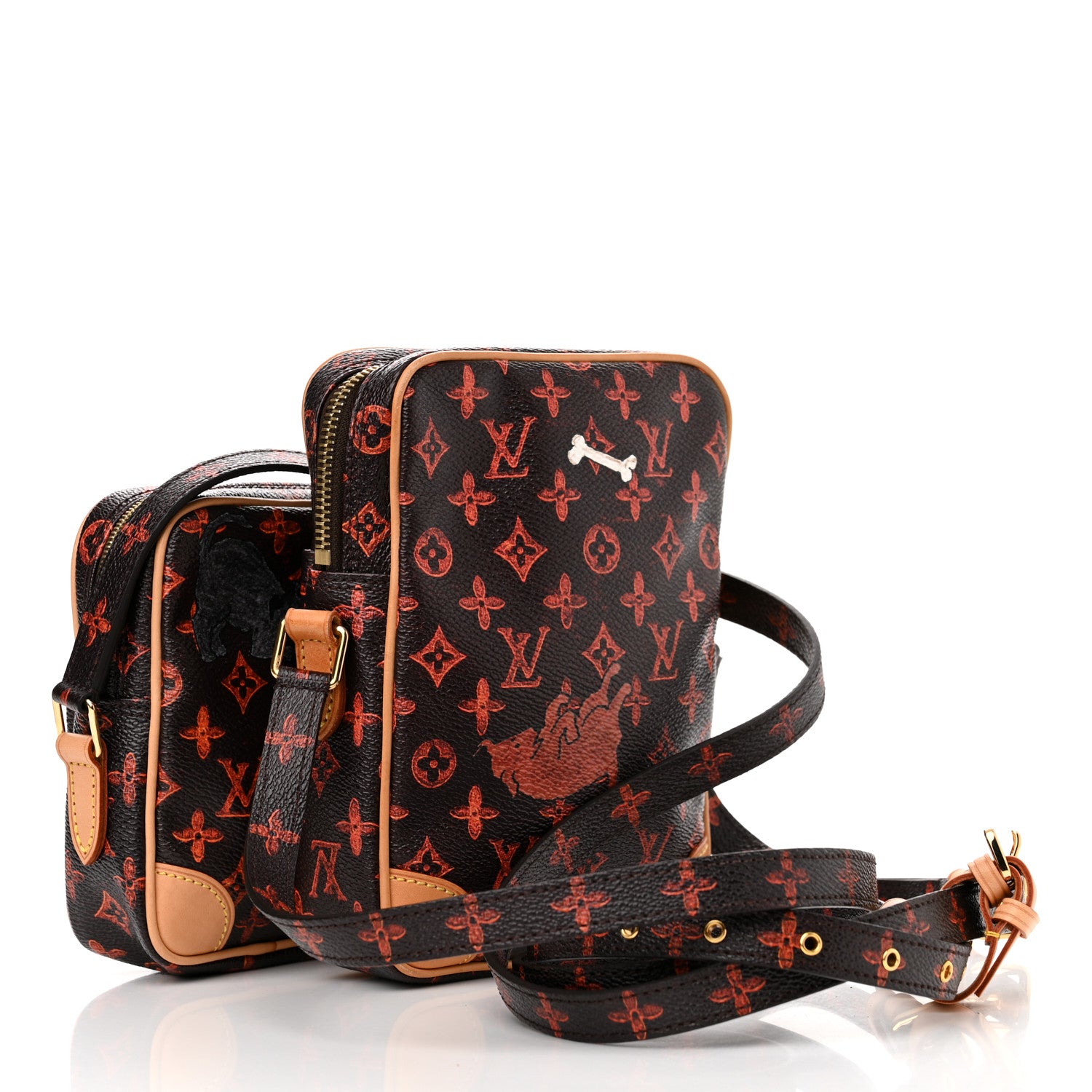 Louis Vuitton Catogram Paname Set Marron 3 of 13
