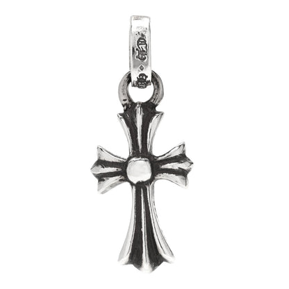 Chrome Hearts Sterling Silver Baby Fat Cross Single Earring 1 of 5