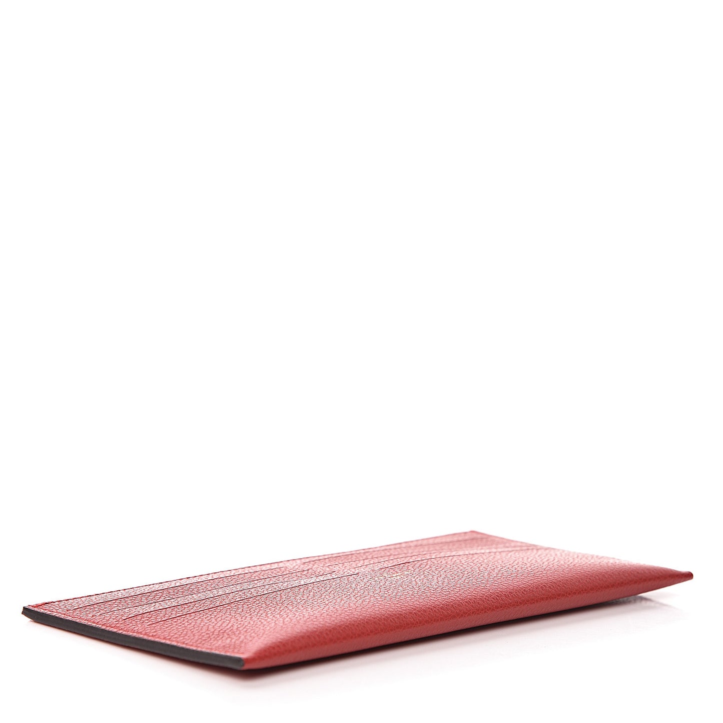 Calfskin Felicie Card Holder Insert Cherry