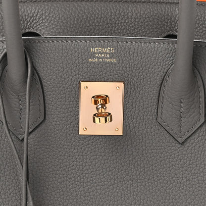 Hermes Togo Birkin 30 Gris Meyer 7 of 11