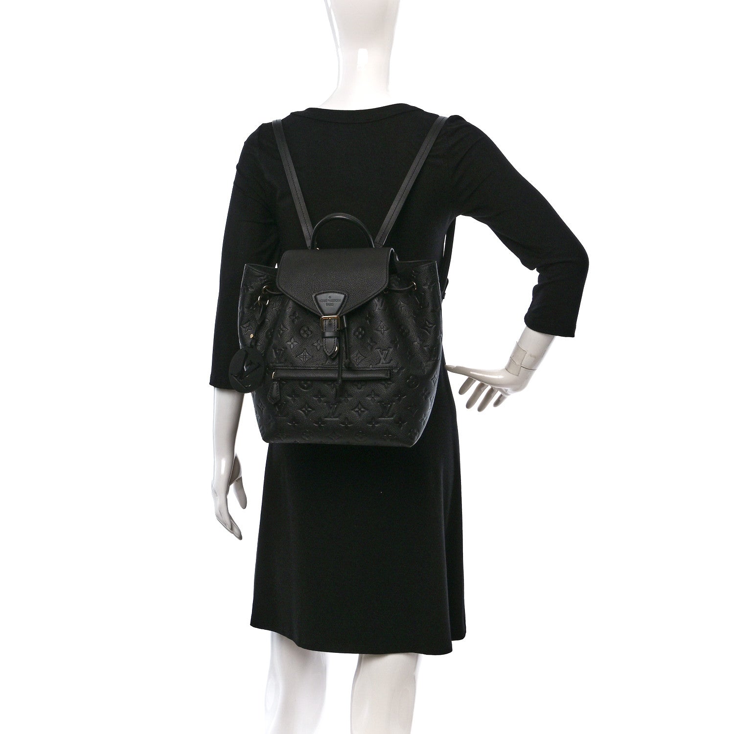 Louis Vuitton Empreinte Montsouris NM Backpack Black 2 of 8
