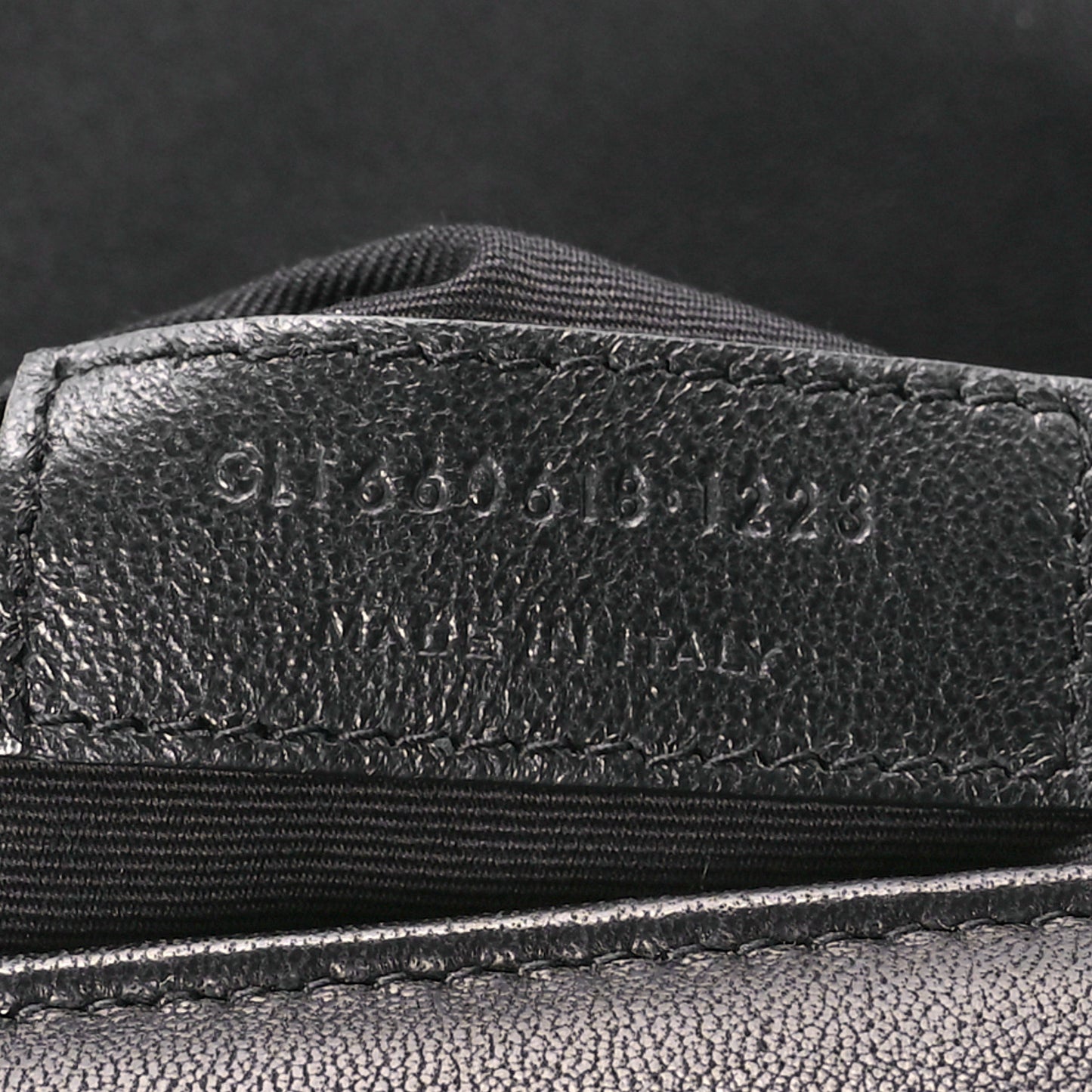 Lambskin Matelasse Monogram Kate 99 Black