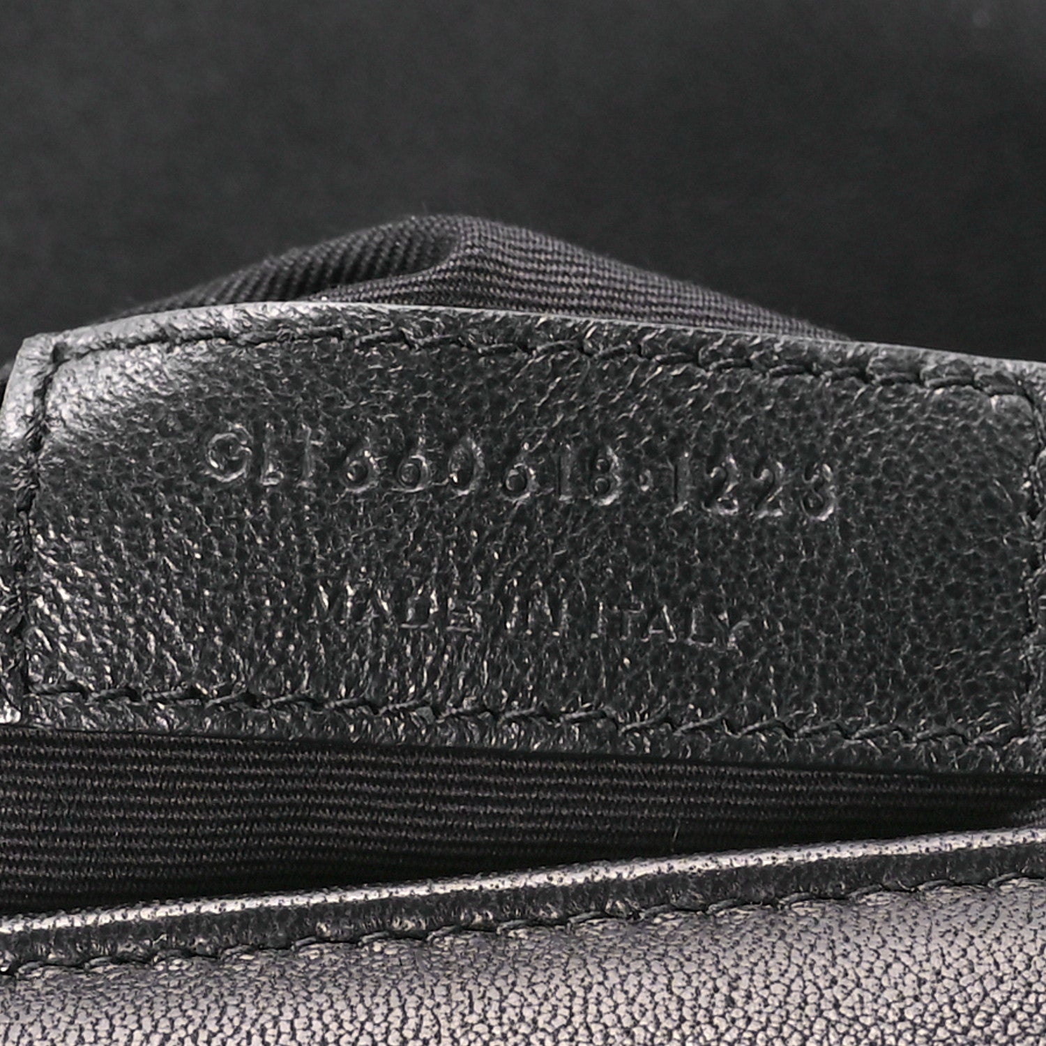Saint Laurent Lambskin Matelasse Monogram Kate 99 Black 7 of 10