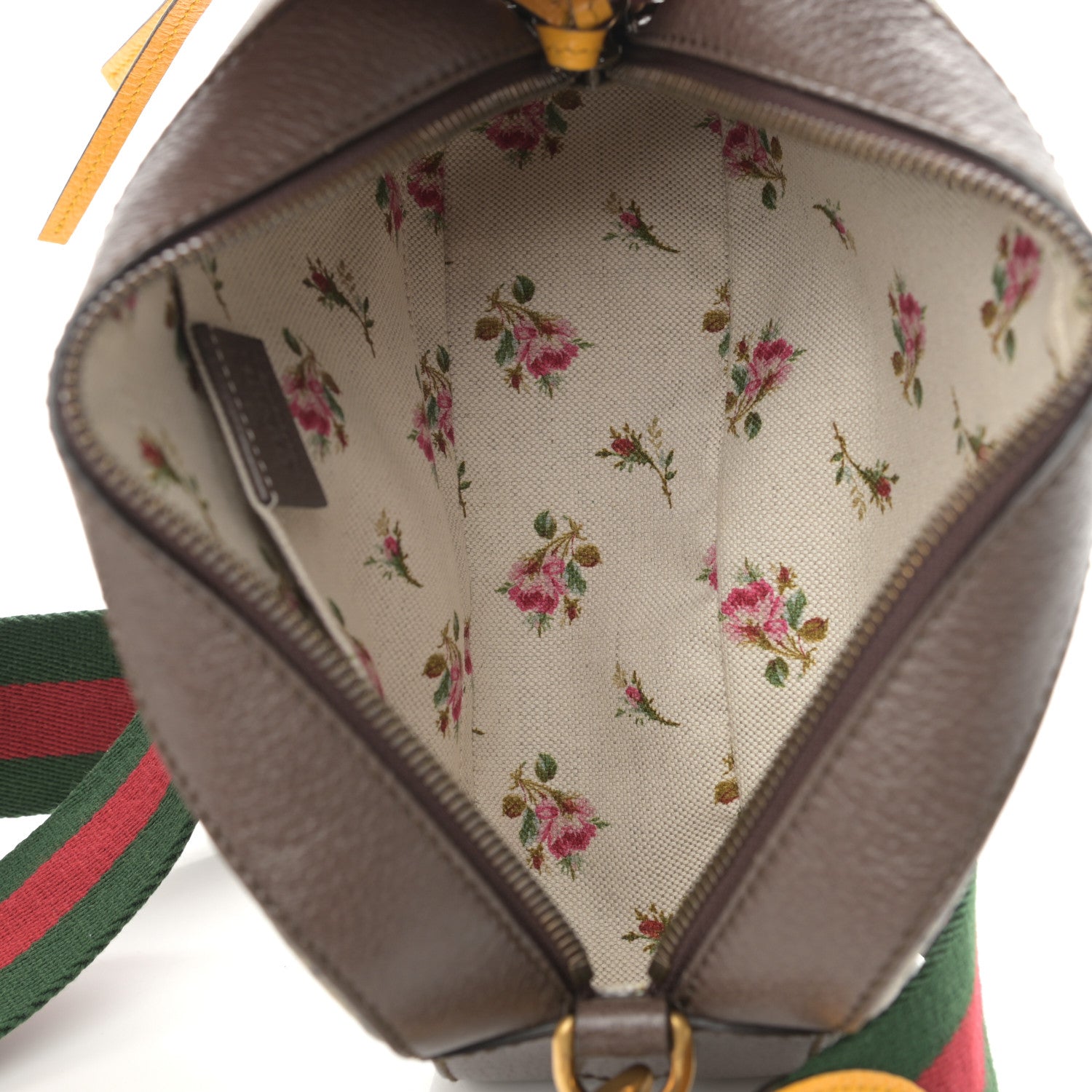 Gucci GG Supreme Monogram Web Neo Vintage Shoulder Bag Beige New Acero Crop 5 of 10