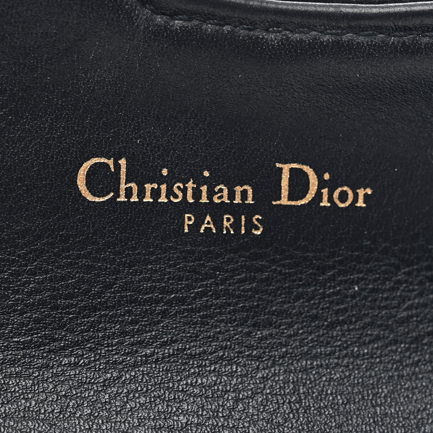 Christian Dior Oblique Saddle Card Holder Blue 6 of 8