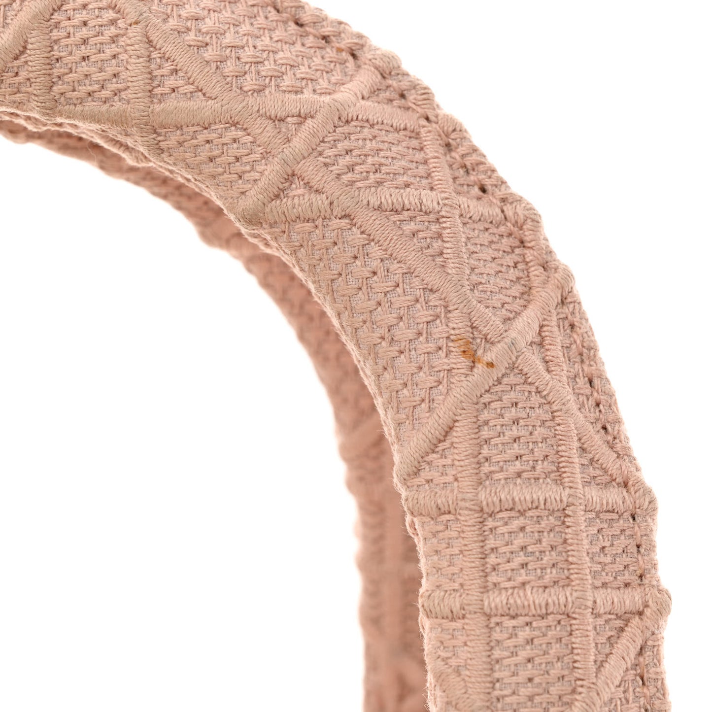 Canvas Embroidered Cannage Medium Lady D-Lite Pink