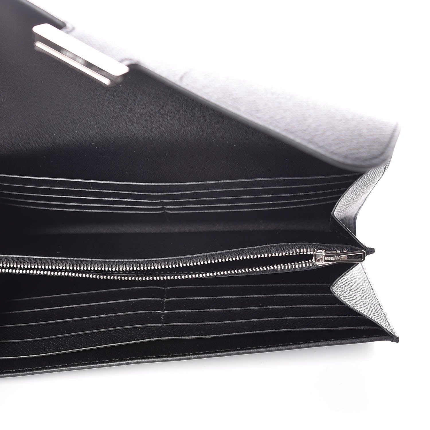 Hermes Epsom Constance Long Wallet Black 7 of 16