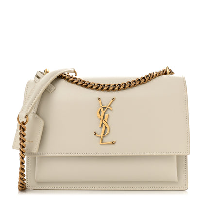 Saint Laurent Calfskin Medium Monogram Sunset Crema Soft 1 of 12