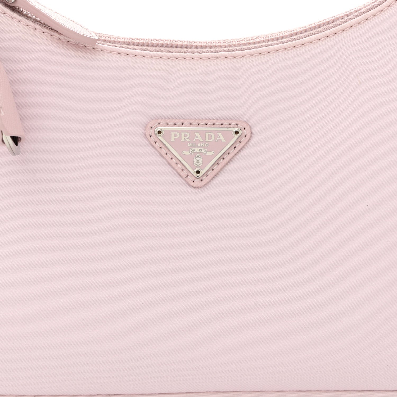 Prada Tessuto Nylon Saffiano Re-Edition 2000 Bag Alabastro 9 of 11