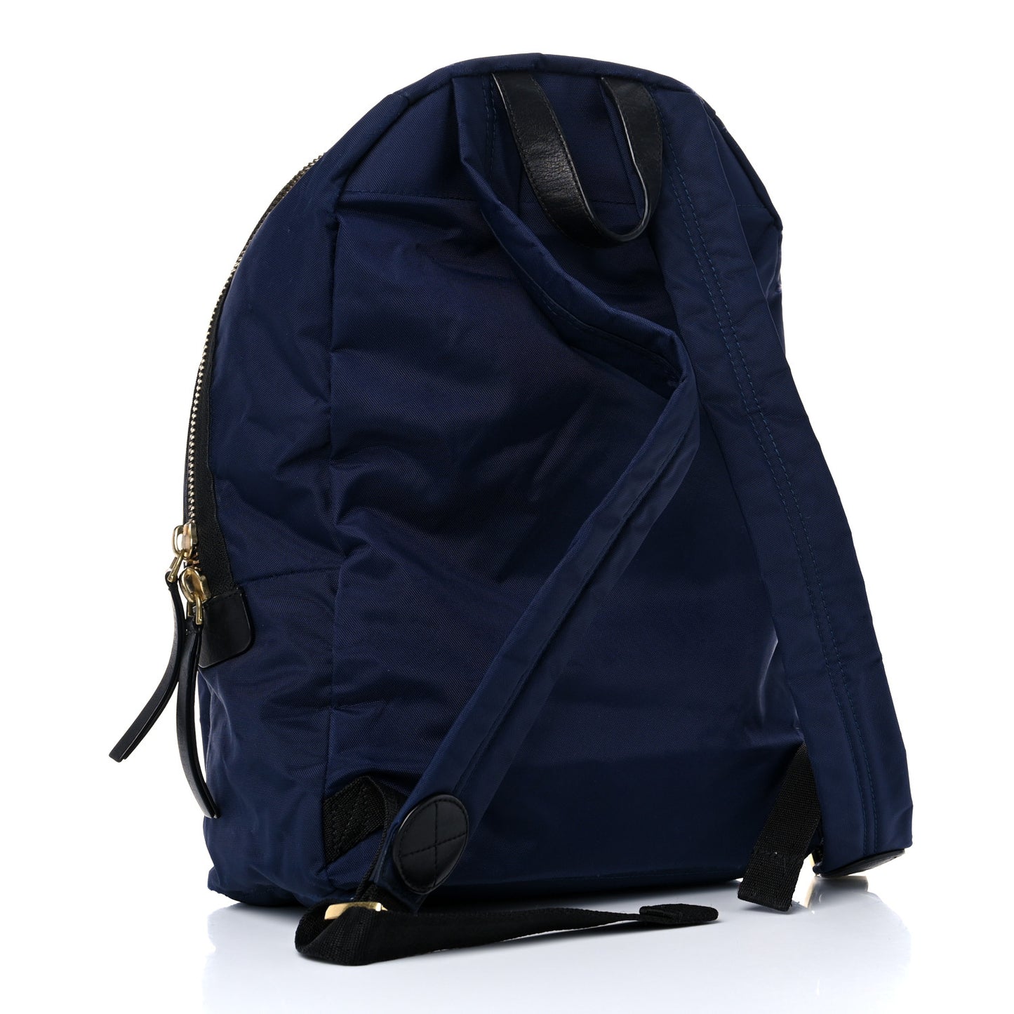 Nylon Biker Backpack Blue