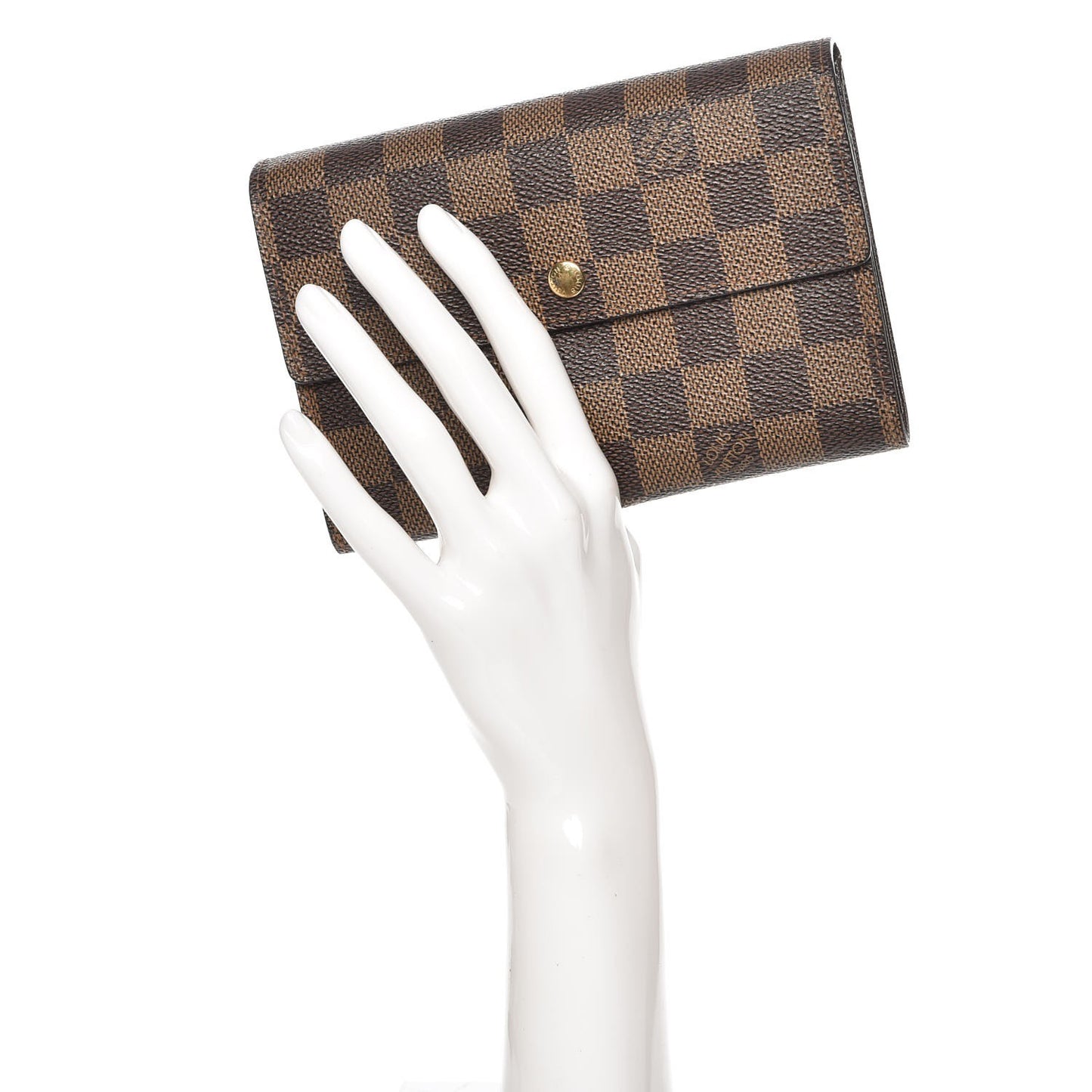 Damier Ebene Porte Tresor Etui Papier Wallet