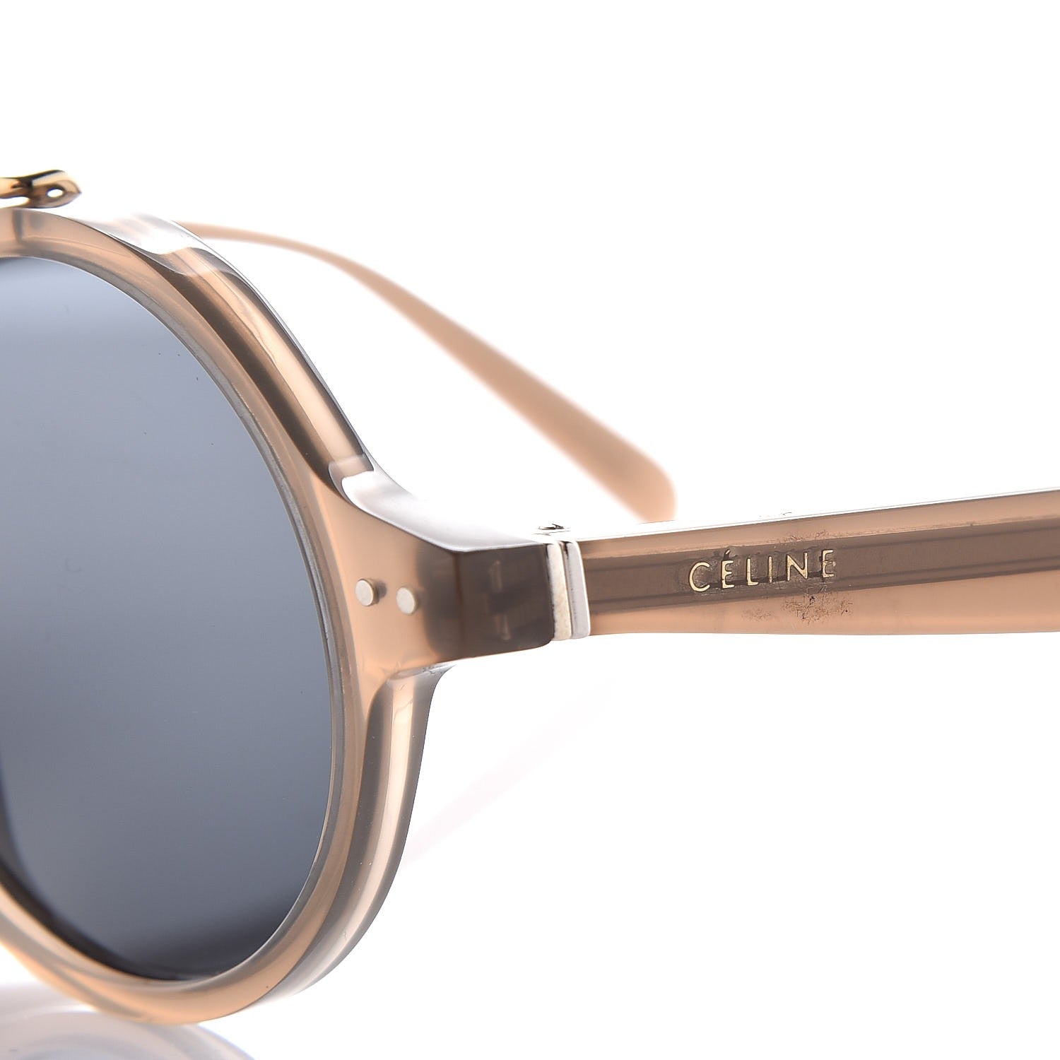 Celine Thin Ella Sunglasses CL 41436/S Brown 5 of 8