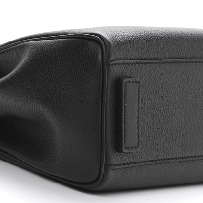 Versace Grained Calfskin Small La Medusa Top Handle Bag Black 9 of 11