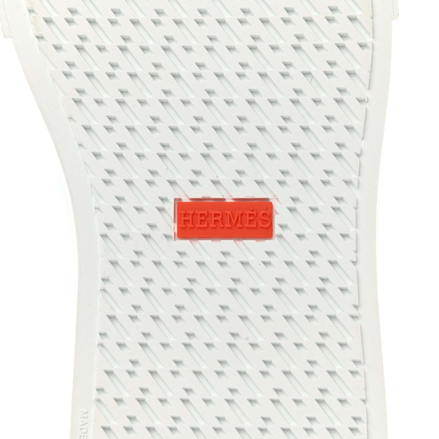 Hermes Calfskin Day Sneakers 37.5 White 7 of 11