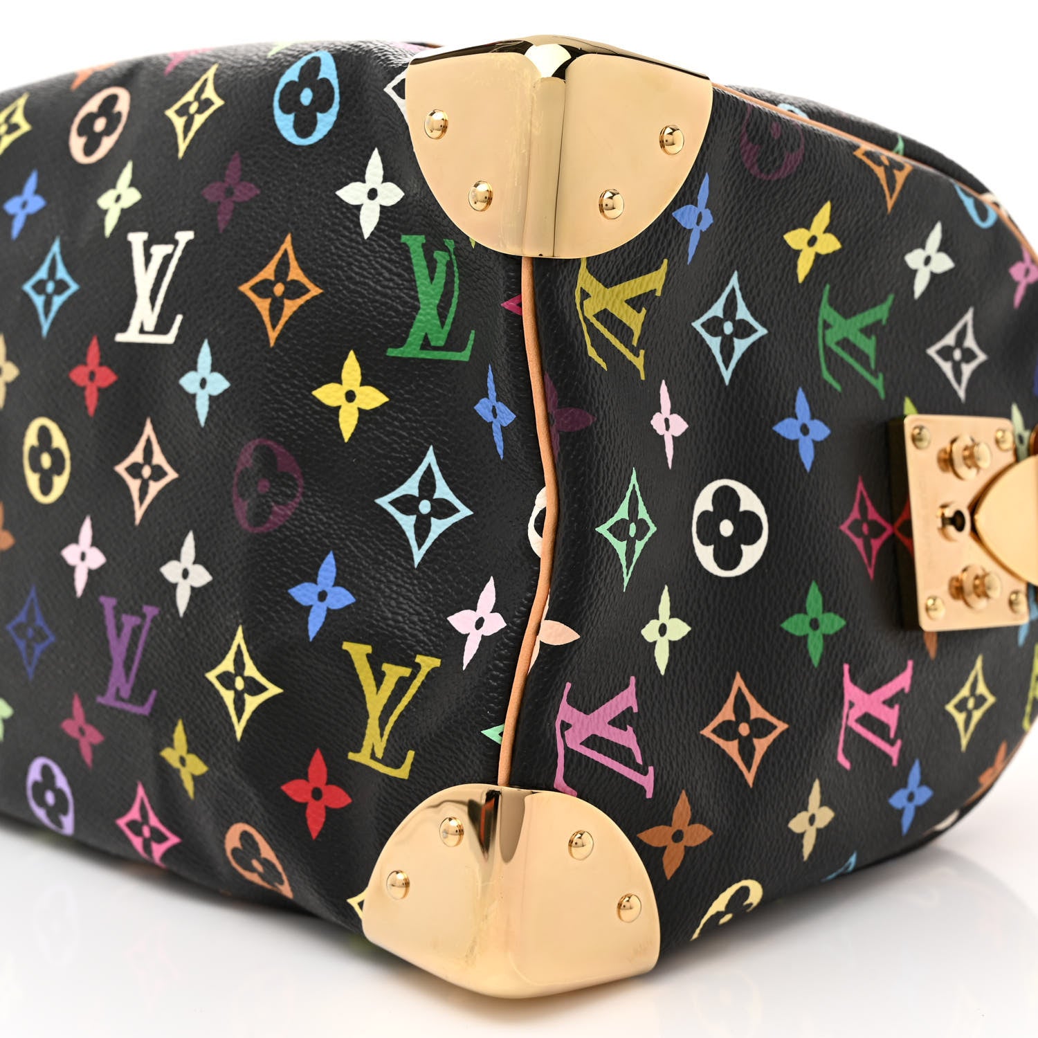 Louis Vuitton Monogram Multicolor Speedy 30 Black 9 of 9