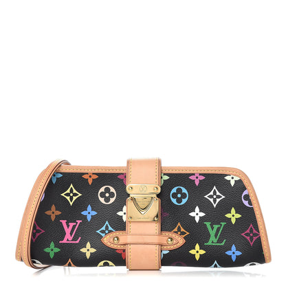 Louis Vuitton Monogram Multicolor Shirley Black 1 of 11