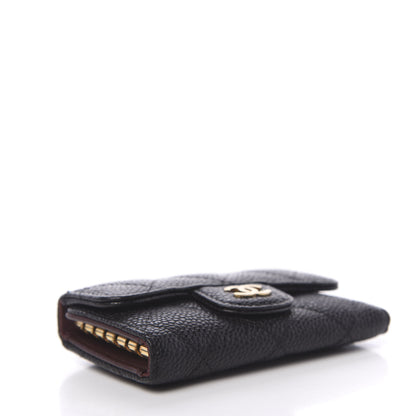 Chanel Caviar Quilted 6 Key Holder Black 4 of 14