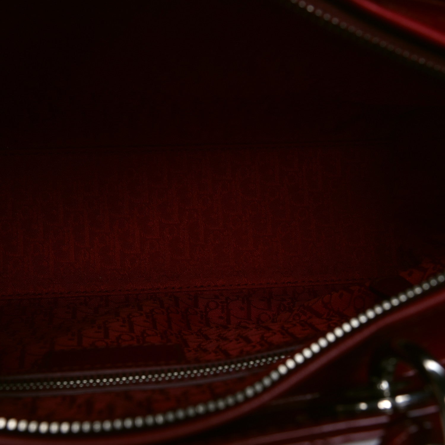 Christian Dior Patent Cannage Large Lady Dior Red 4 of 4