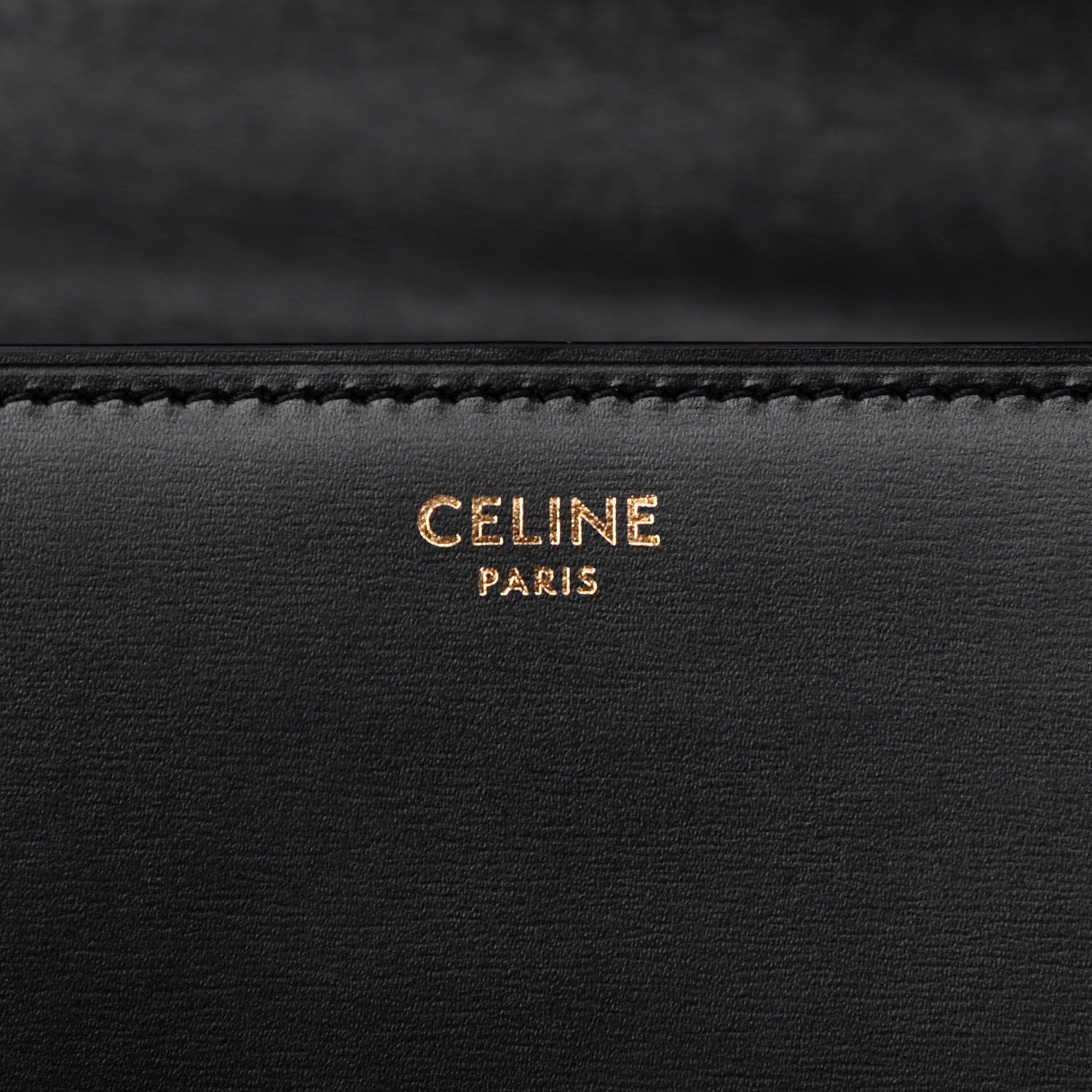Celine Box Calfskin Medium Classic Box Flap Bag Black 5 of 13
