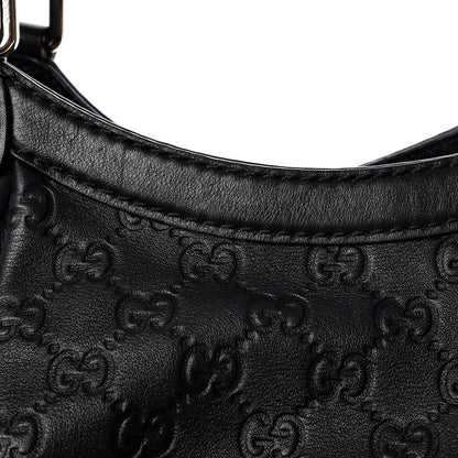 Gucci Guccissima Vitello Tender Large Sukey Tote Black 11 of 13