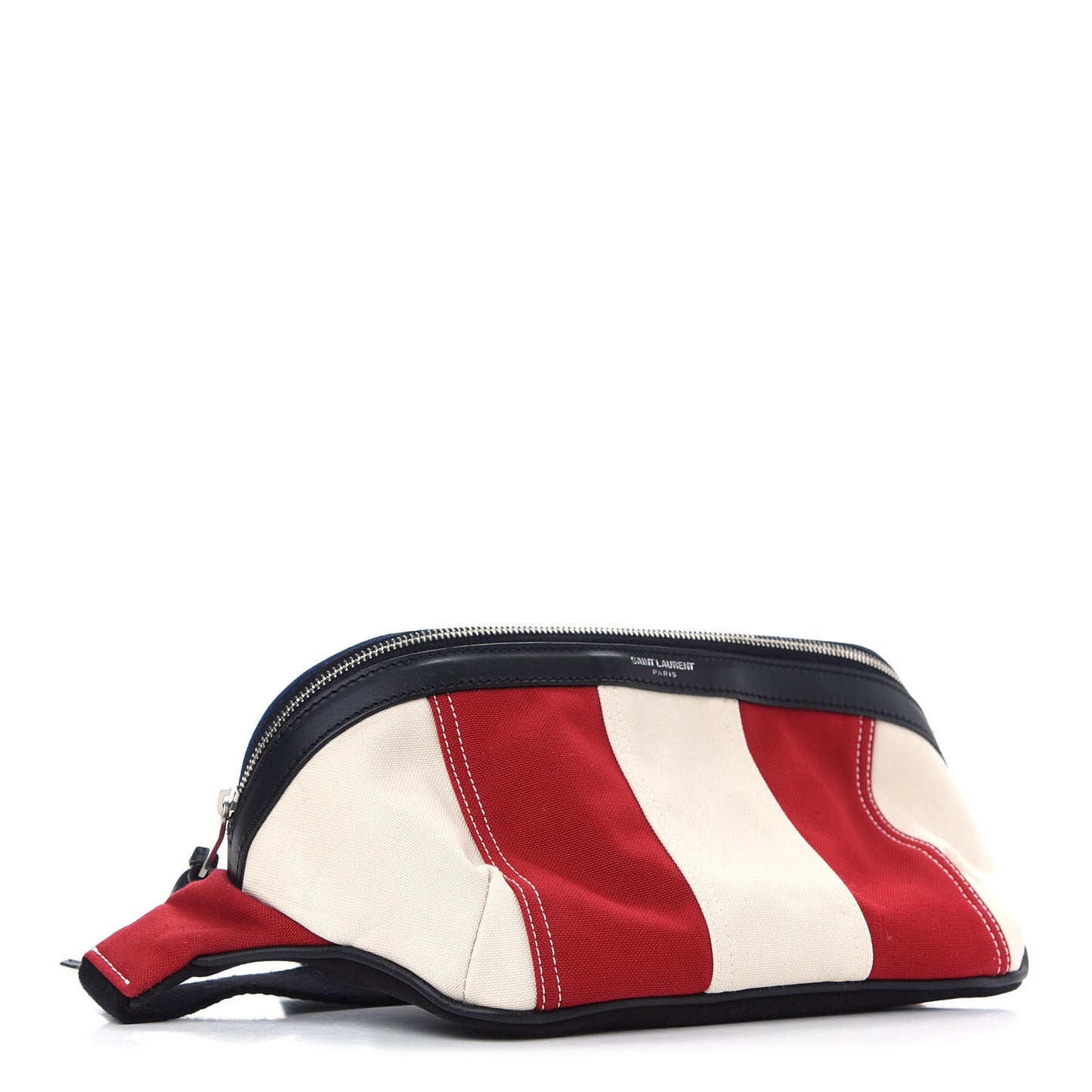 Canvas Classic Belt Bag Red Blue White