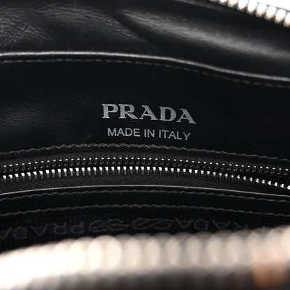 Prada Soft Calfskin Diagramme Camera Bag Black 6 of 11