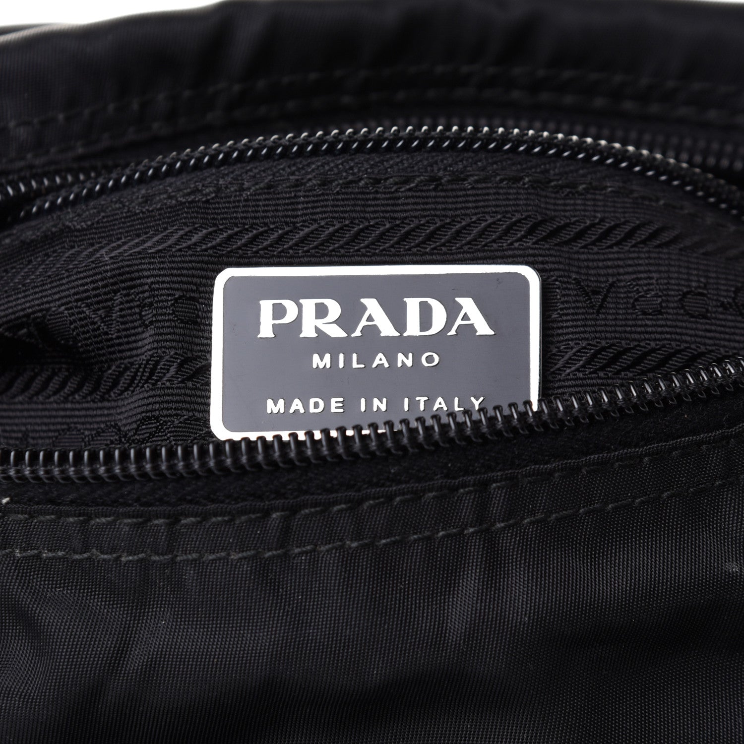 Prada Nylon Vela Messenger Black 5 of 9