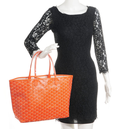 Goyard Goyardine Saint Louis PM Orange 2 of 8