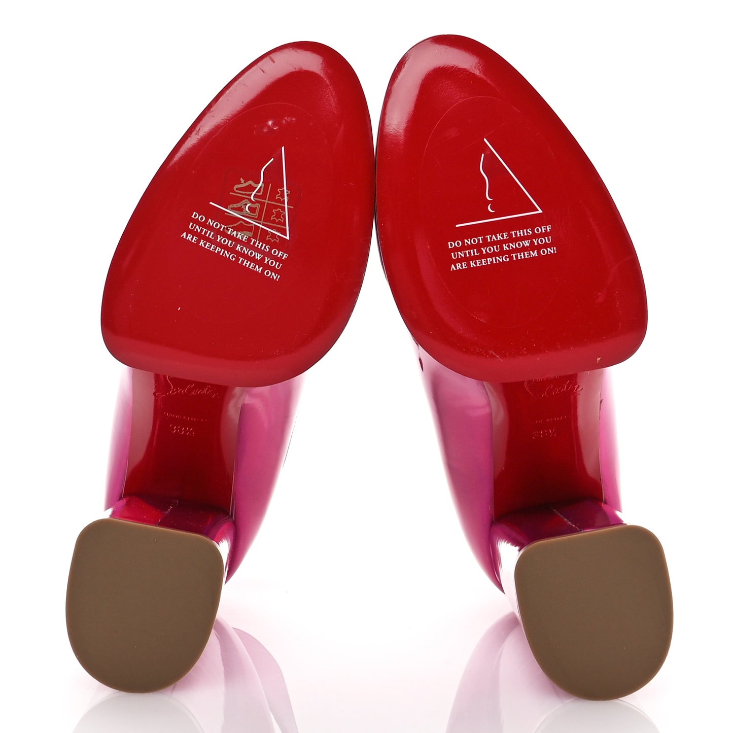 Metallic Patent Yazefir 130 Platform Sandals 38.5 Pink