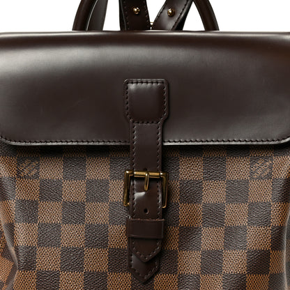Louis Vuitton Damier Ebene Soho Backpack 7 of 9