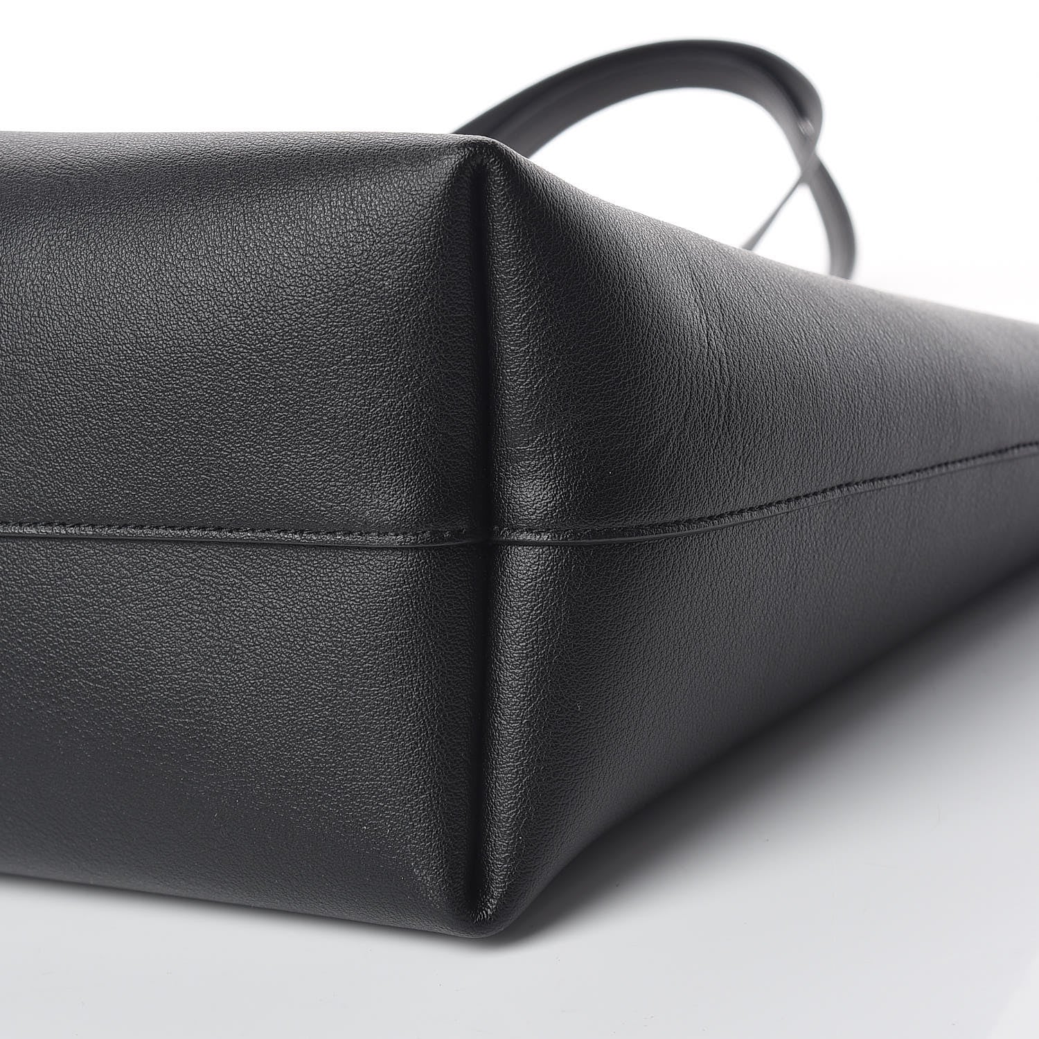 Saint Laurent Calfskin Large Shopping Tote Black 11 of 11