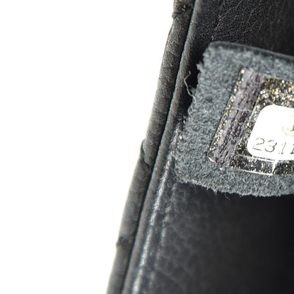 Chanel Caviar Quilted Medium Rock In Rome Single Flap Black 7 of 12