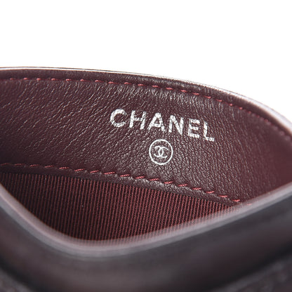 Chanel Lambskin Quilted Card Holder Black 6 of 9