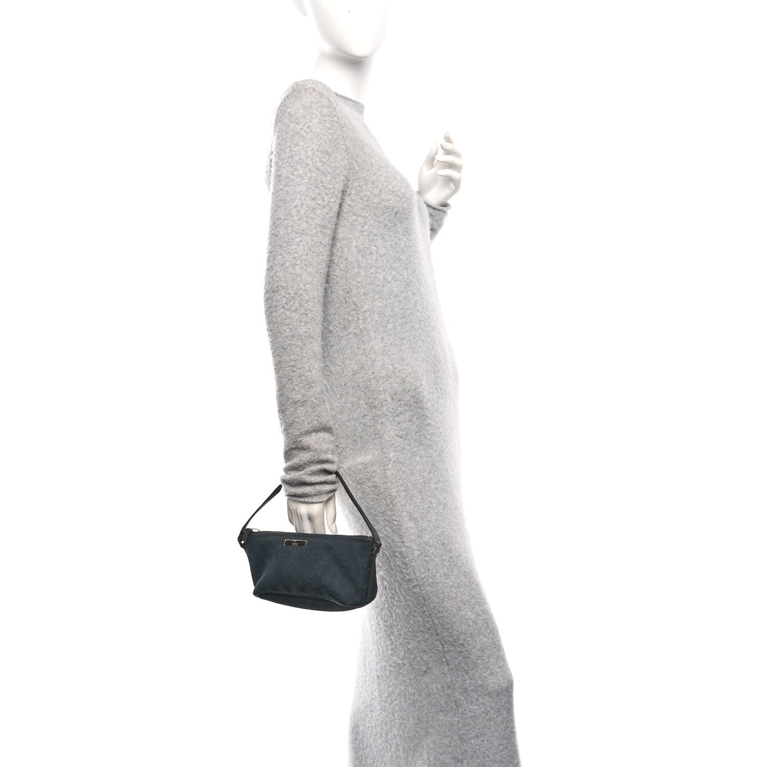 Gucci Monogram Boat Pochette Black 2 of 11