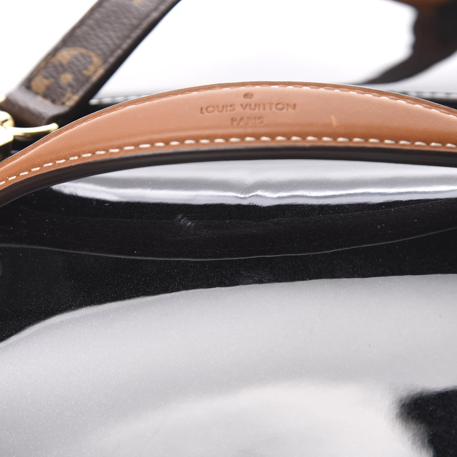 Louis Vuitton Vernis Monogram Cherrywood BB Black 12 of 12