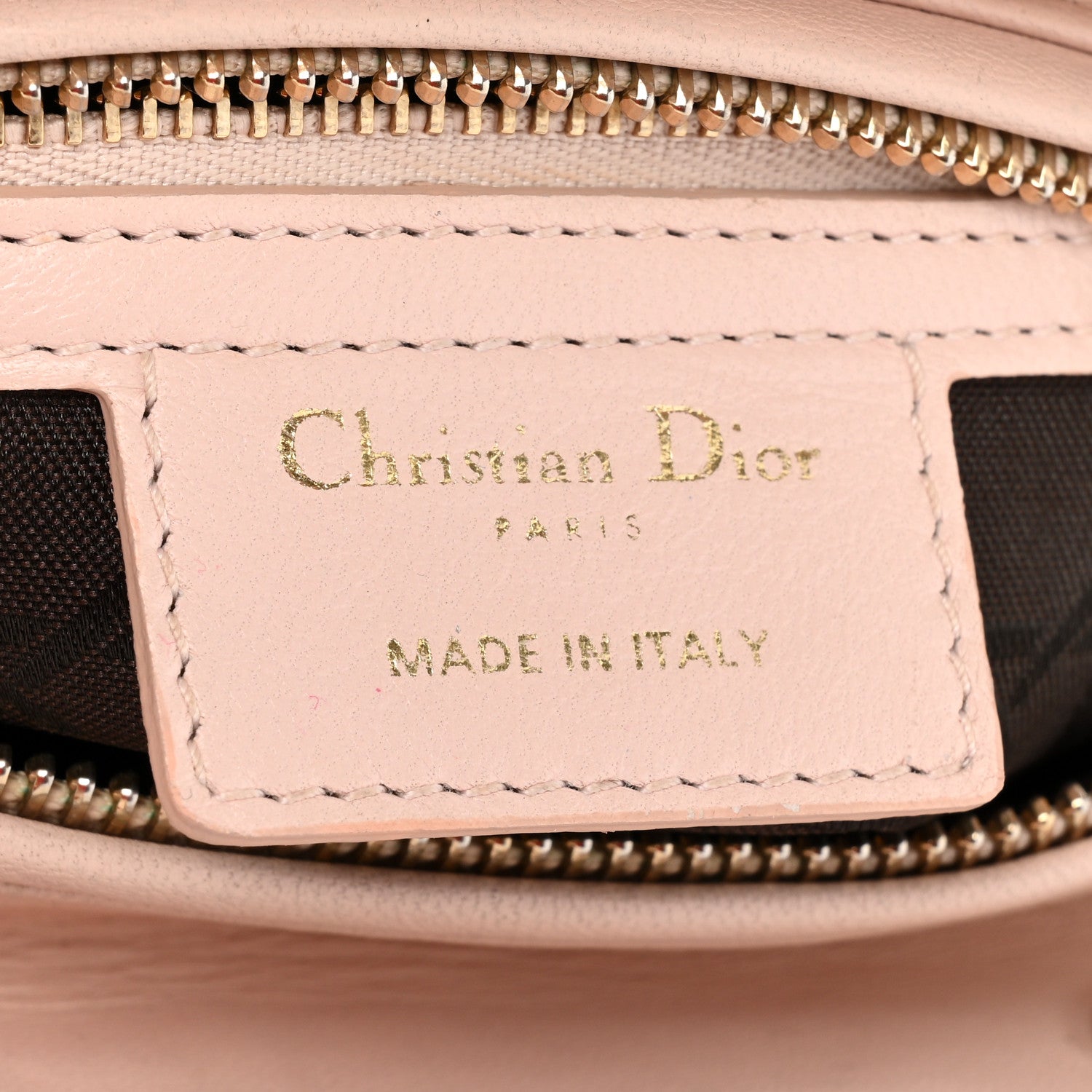 Christian Dior Lambskin Cannage Medium Lady Dior Light Pink 6 of 13