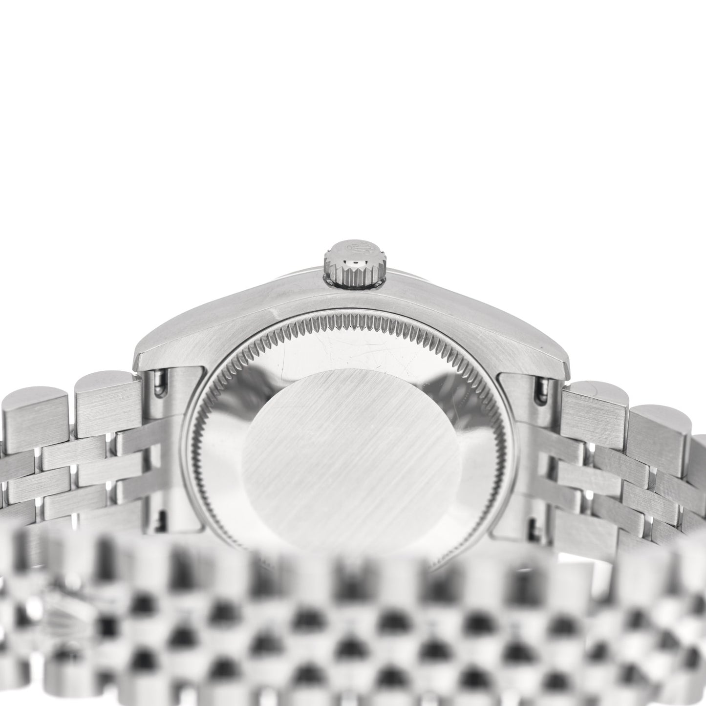 Stainless Steel 18K White Gold Diamond 31mm Oyster Perpetual Datejust Watch Black 178274