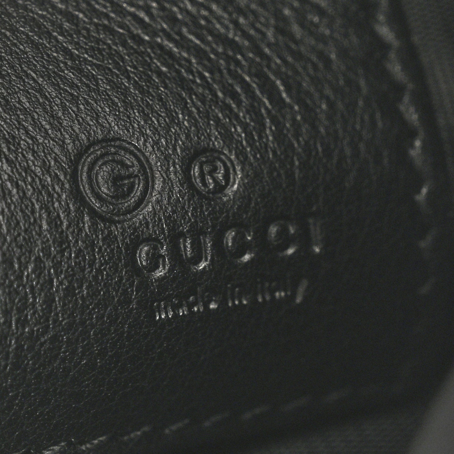Microguccissima Clutch Black