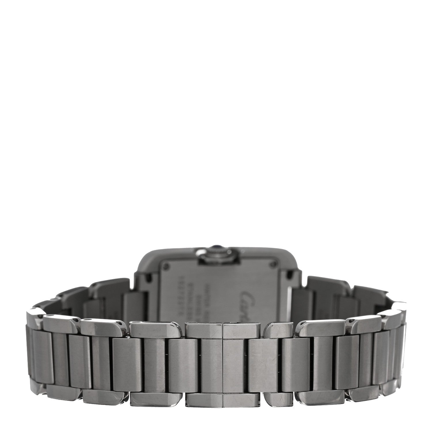 Cartier Stainless Steel 23mm Tank Anglaise Quartz Watch 3 of 5
