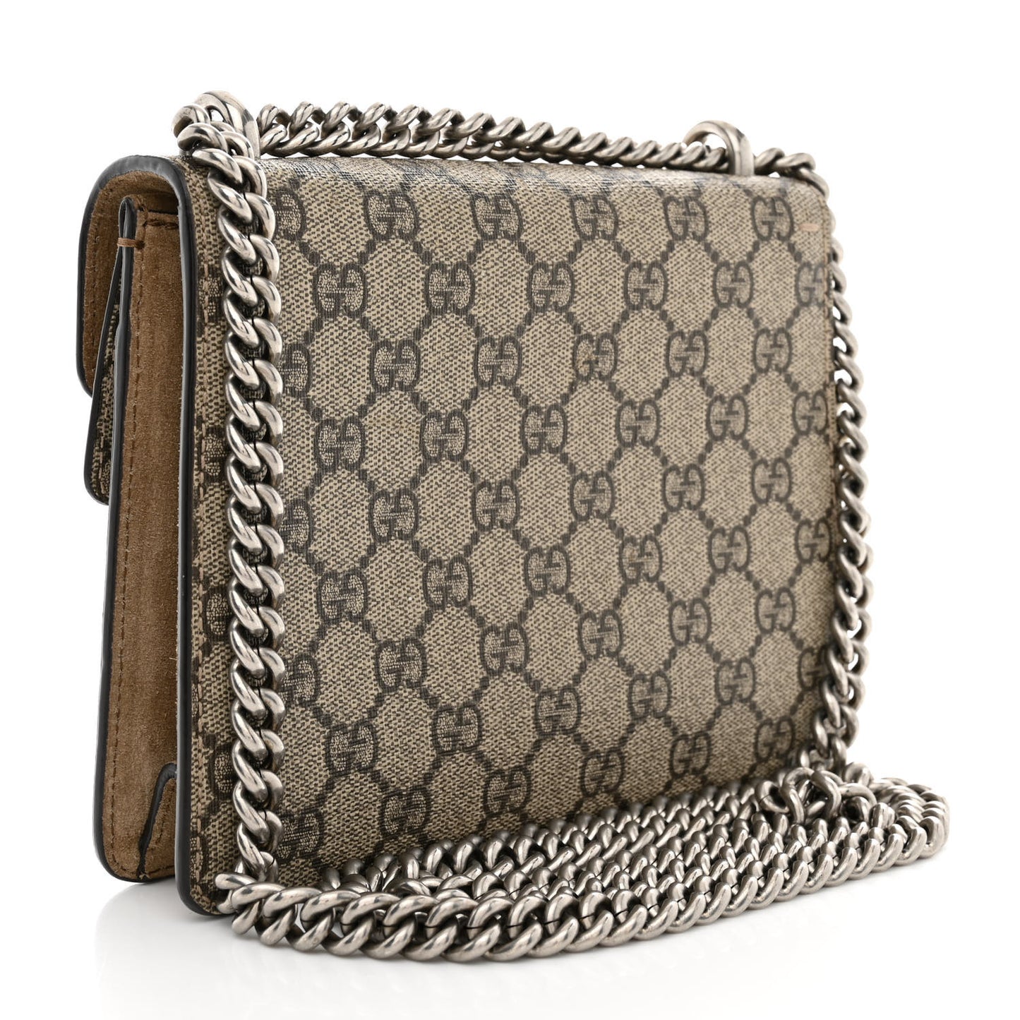 GG Supreme Monogram Mini Dionysus Shoulder Bag Taupe