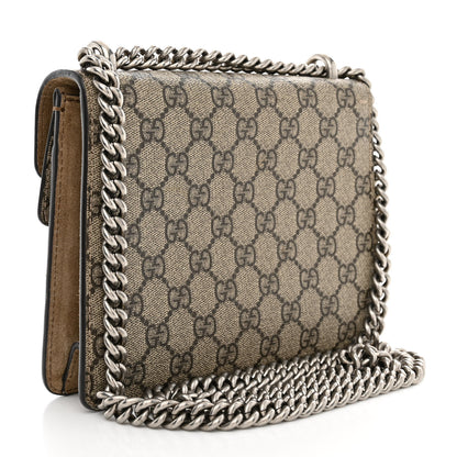 Gucci GG Supreme Monogram Mini Dionysus Shoulder Bag Taupe 2 of 10