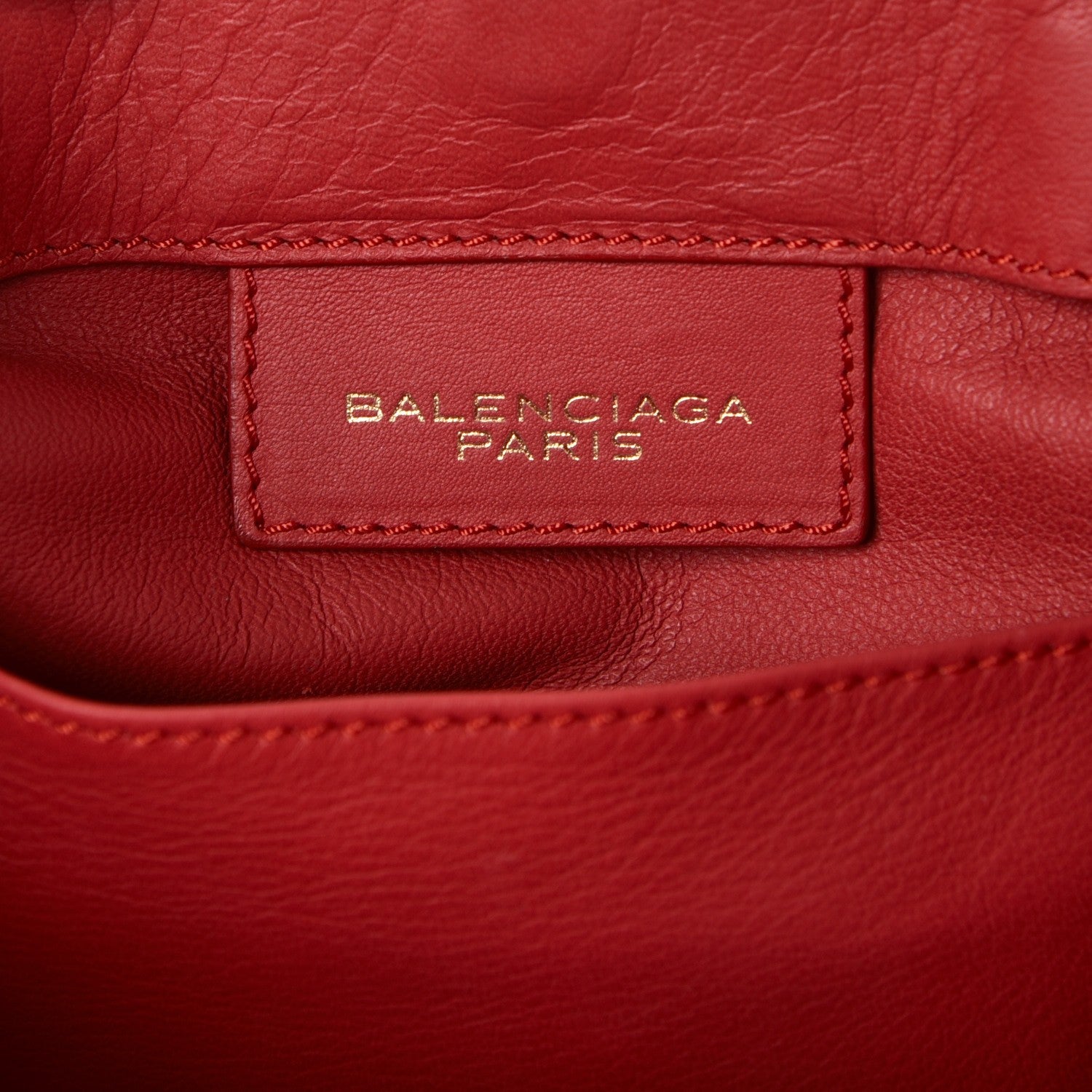 Balenciaga Veau Souple Papier Mini A4 Tote Rouge 6 of 9