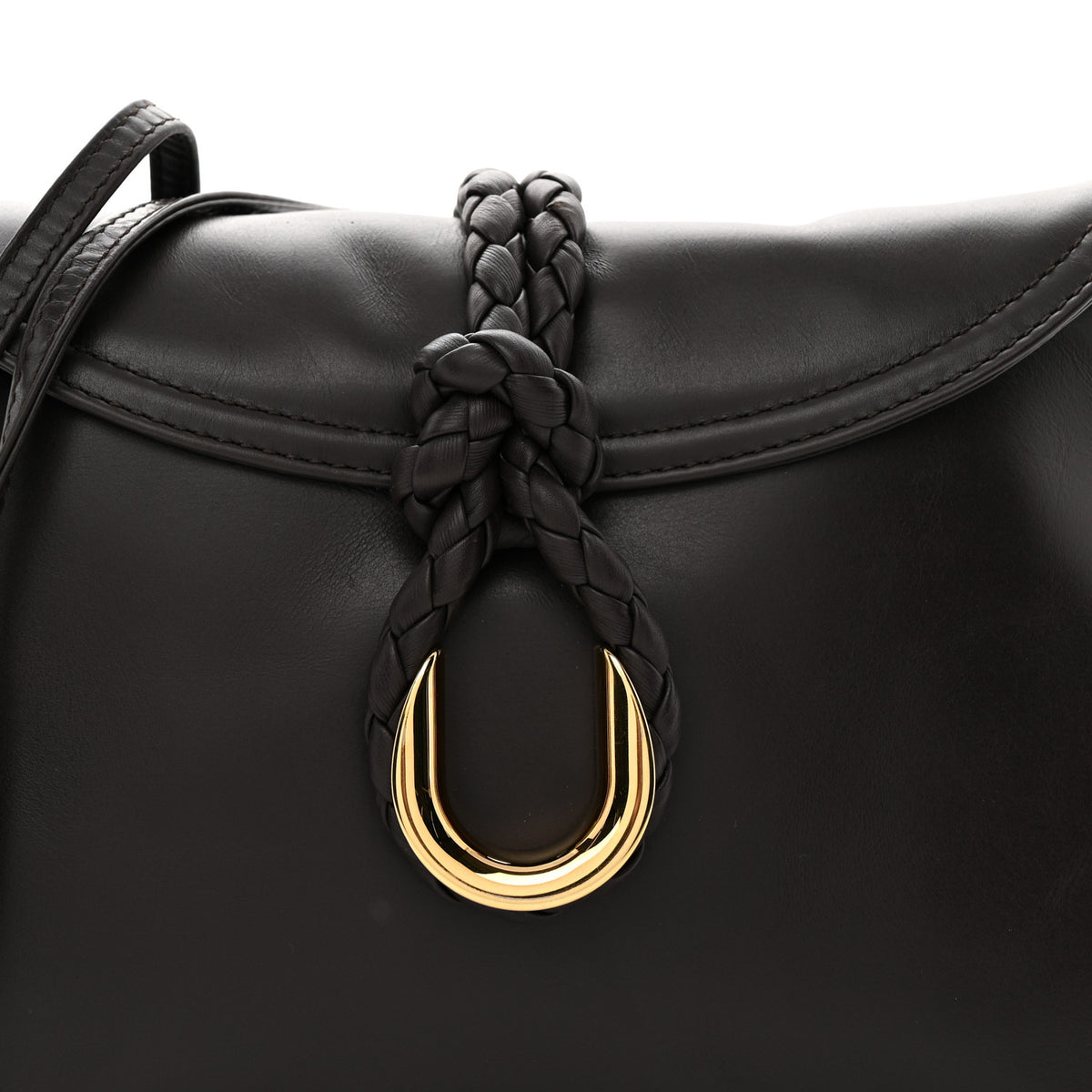 Bottega Veneta Smooth Calfskin Small Liberta Shoulder Bag Fondant 8 of 10