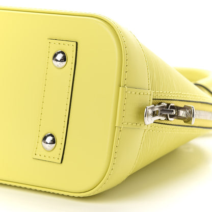 Louis Vuitton Epi Jacquard Alma BB Yellow Citron 8 of 10