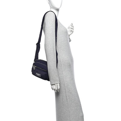 Burberry Nylon Warner Camera Crossbody Bag Navy 2 of 10
