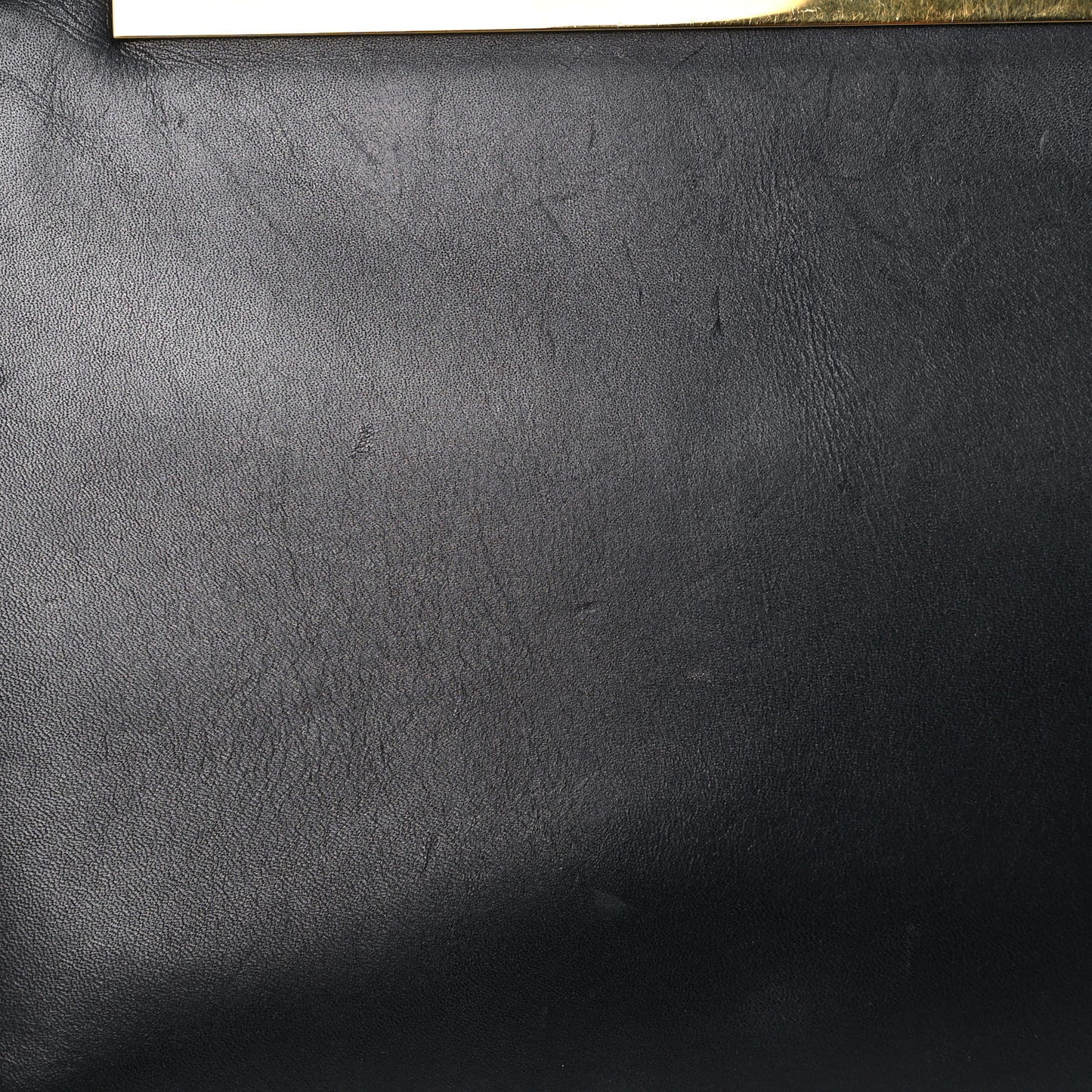 Leather Lutetia Clutch Black