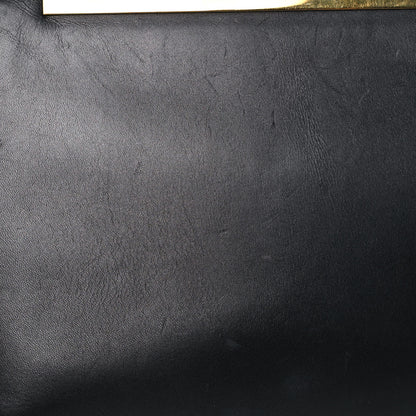 Saint Laurent Leather Lutetia Clutch Black 26 of 29