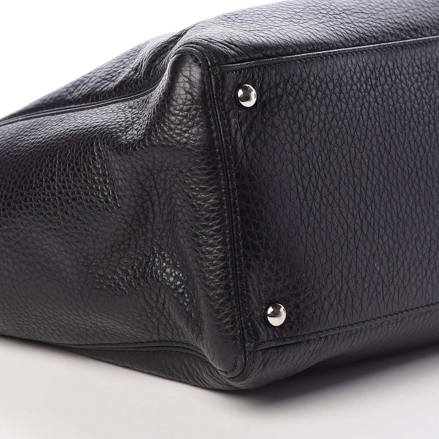 Deerskin Cerf Executive Shopper Tote Black