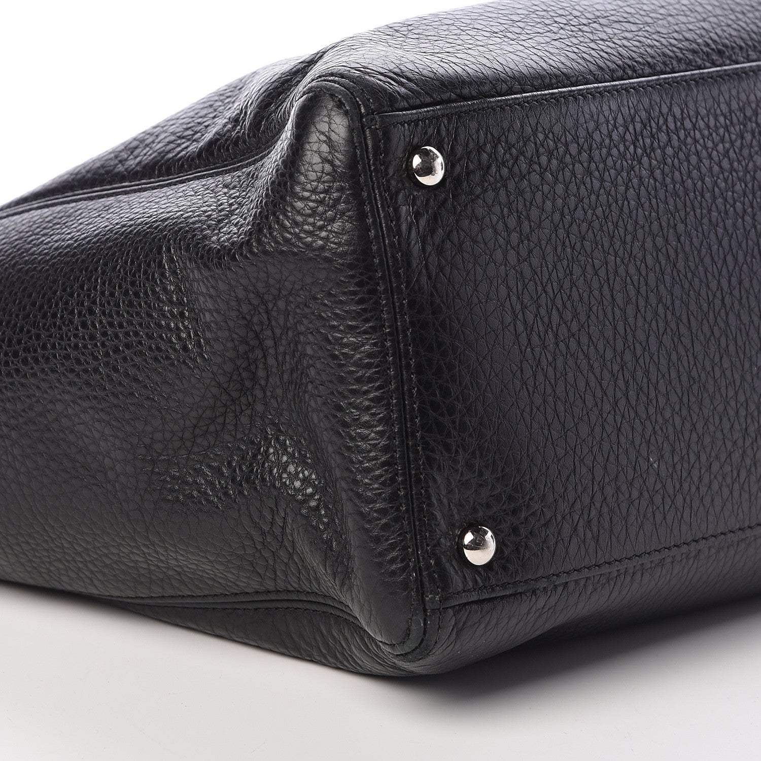 Chanel Deerskin Cerf Executive Shopper Tote Black 9 of 10