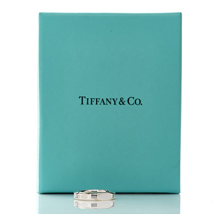 Tiffany Sterling Silver Makers Narrow Slice Ring 52 6 5 of 5